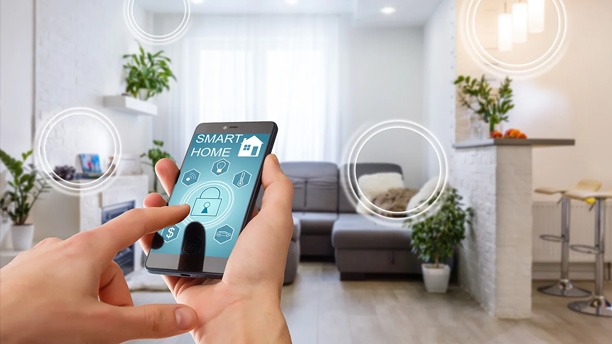 Smart CCTV camera capturing motion alerts for home security in Ontario